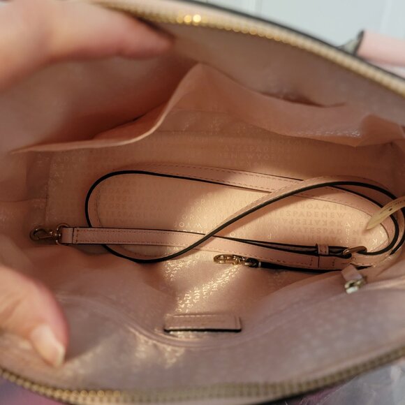 Kate Spade Small Rachelle Crossbody Handbag in Balletslip Pale Pink - Picture 8 of 16